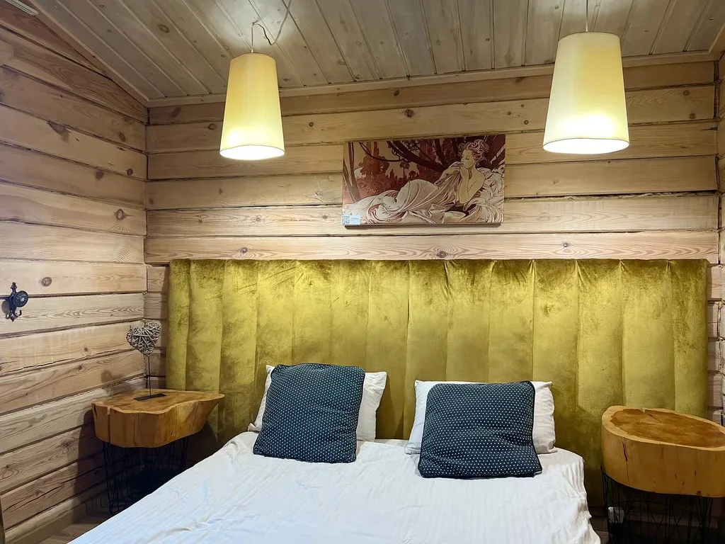 Шале Муха дом с верандой