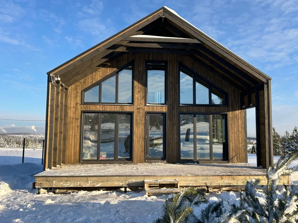 Уютно Ижевск. Барн-Хаус возле горнолыжного курорта Чекерил