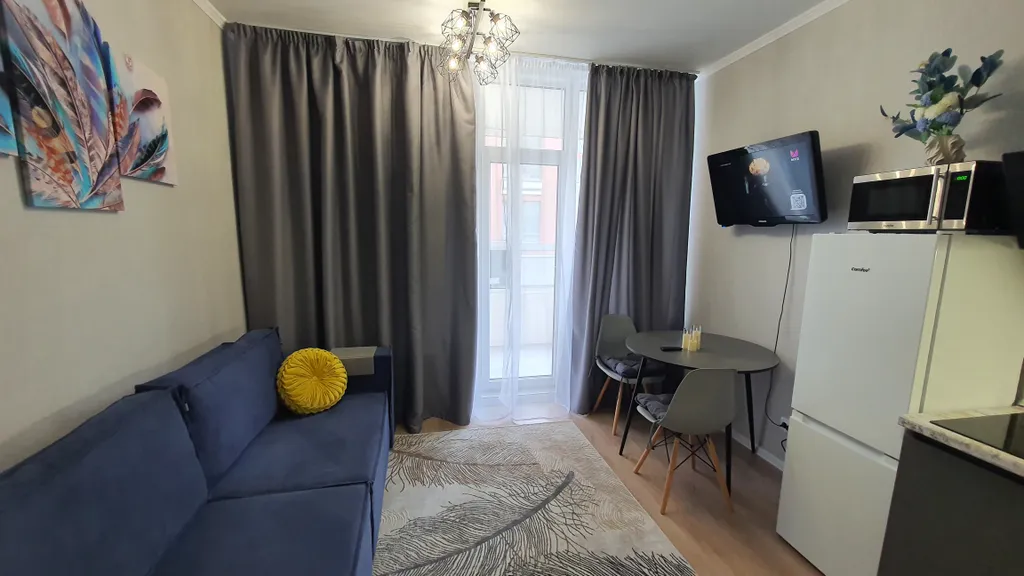 Квартира Уютная квартира- студия рядом с аэропортом — Шушары