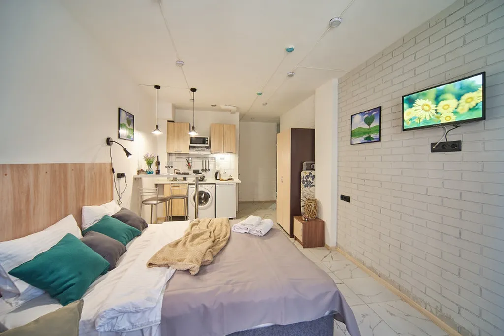 Квартира Четырехместные апартаменты Премиум — аренда посуточно в Щербинка