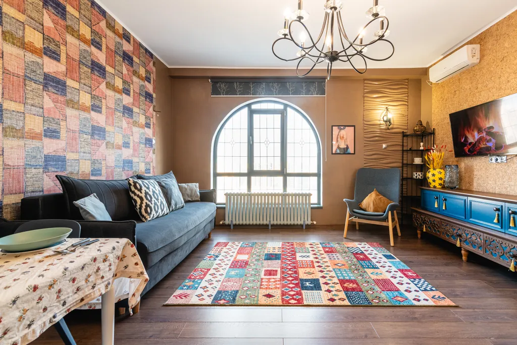 Атмосферная, яркая квартира в районе ТРЦ Мега