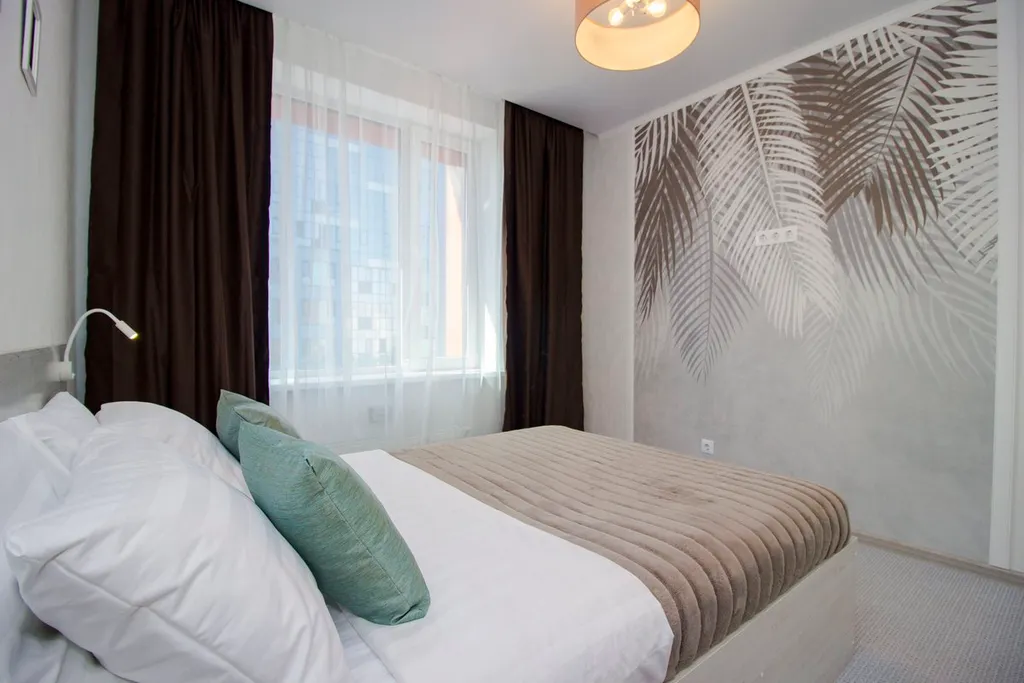 2-комнатная квартира в центре с видом на город