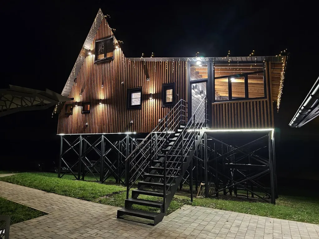 A-Frame в Подмосковье на берегу Оки