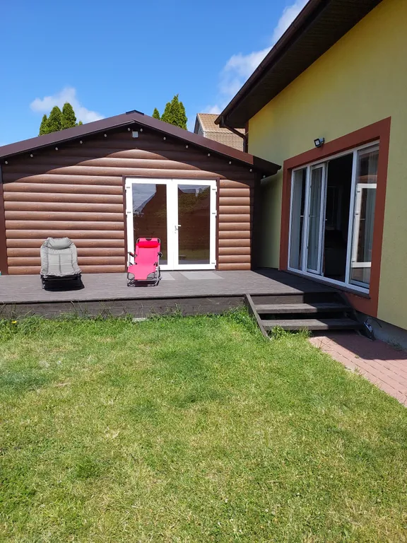 Дом с баней и зоной барбекю 500м от моря Зеленоградск Сокольники