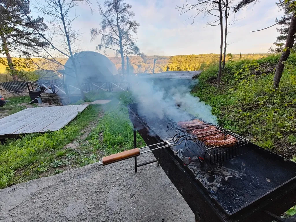 Глэмпгеокупол Домик на Оке