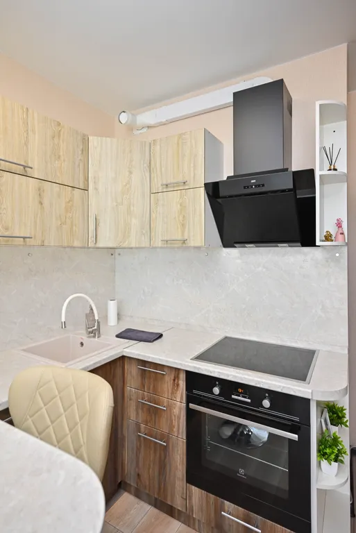 Квартира Квартира Комфортная студия в центре Взлетки с прекрасным видом — Красноярск