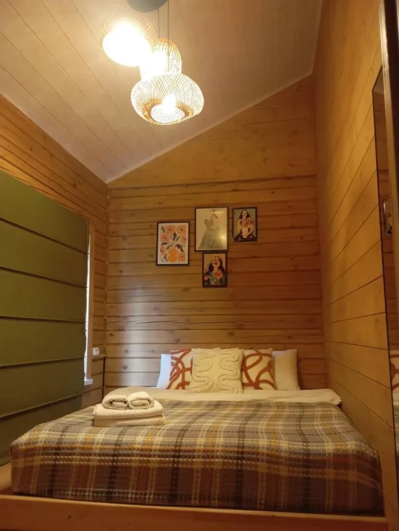 Дом из бруса с русской баней