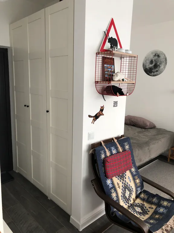 Небольшая студия в скандинавском стиле