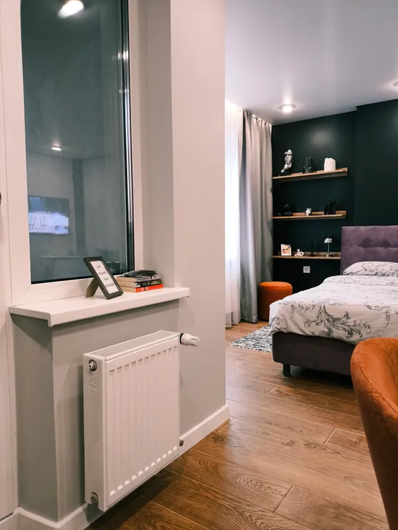 Studio apartment with designer renovation in the center of Pervomayska