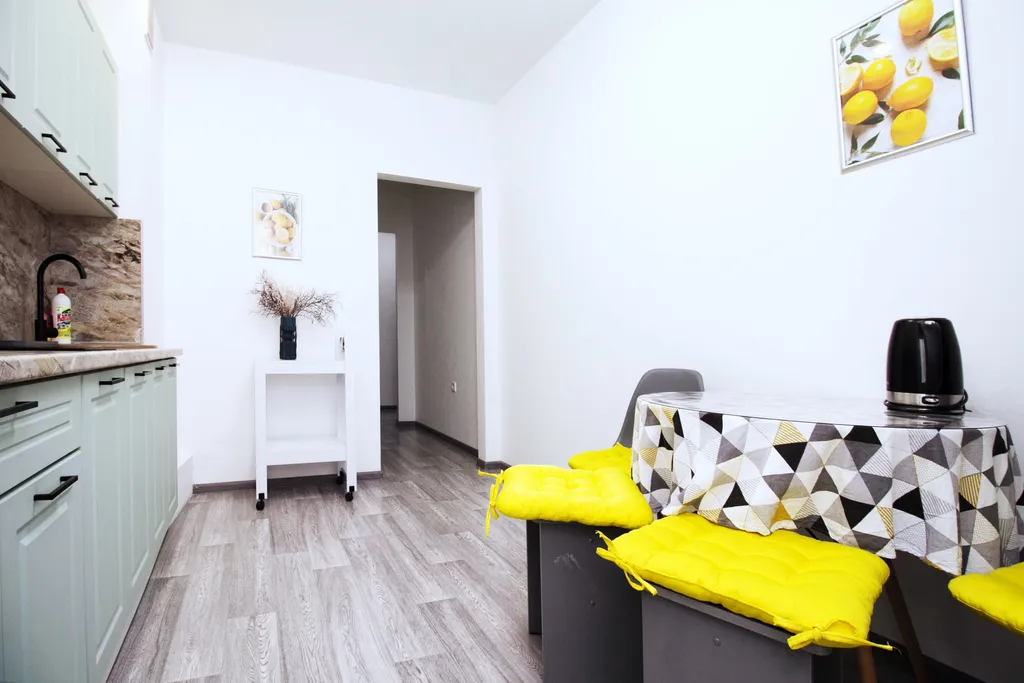 Современная, уютная однокомнатная квартира с видом на набережную