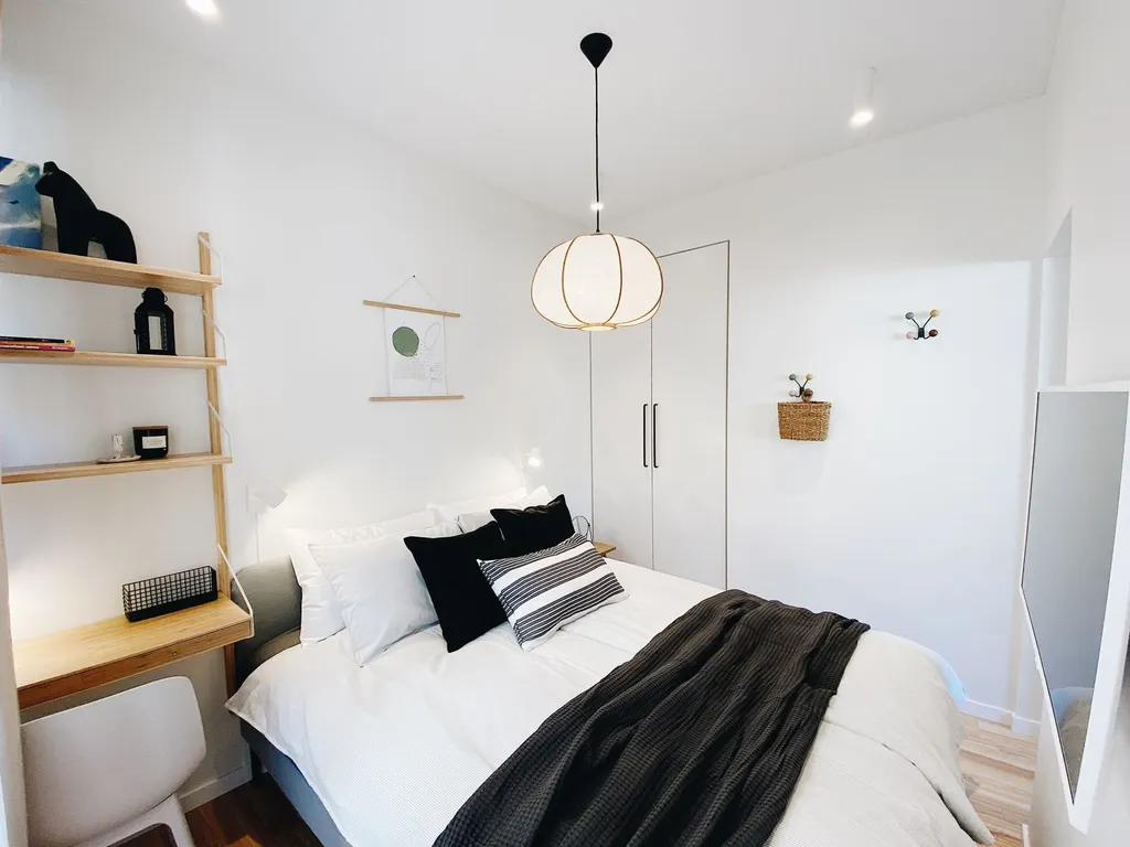 Апартамент с балконом и видом на горы