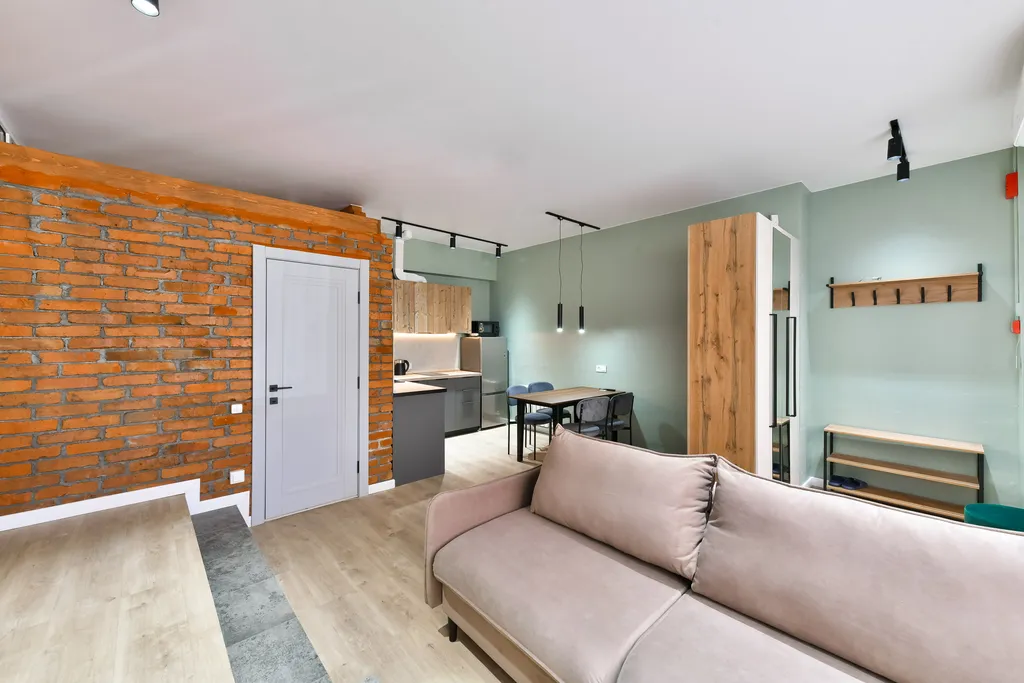 Новый апартамент в стиле лофт