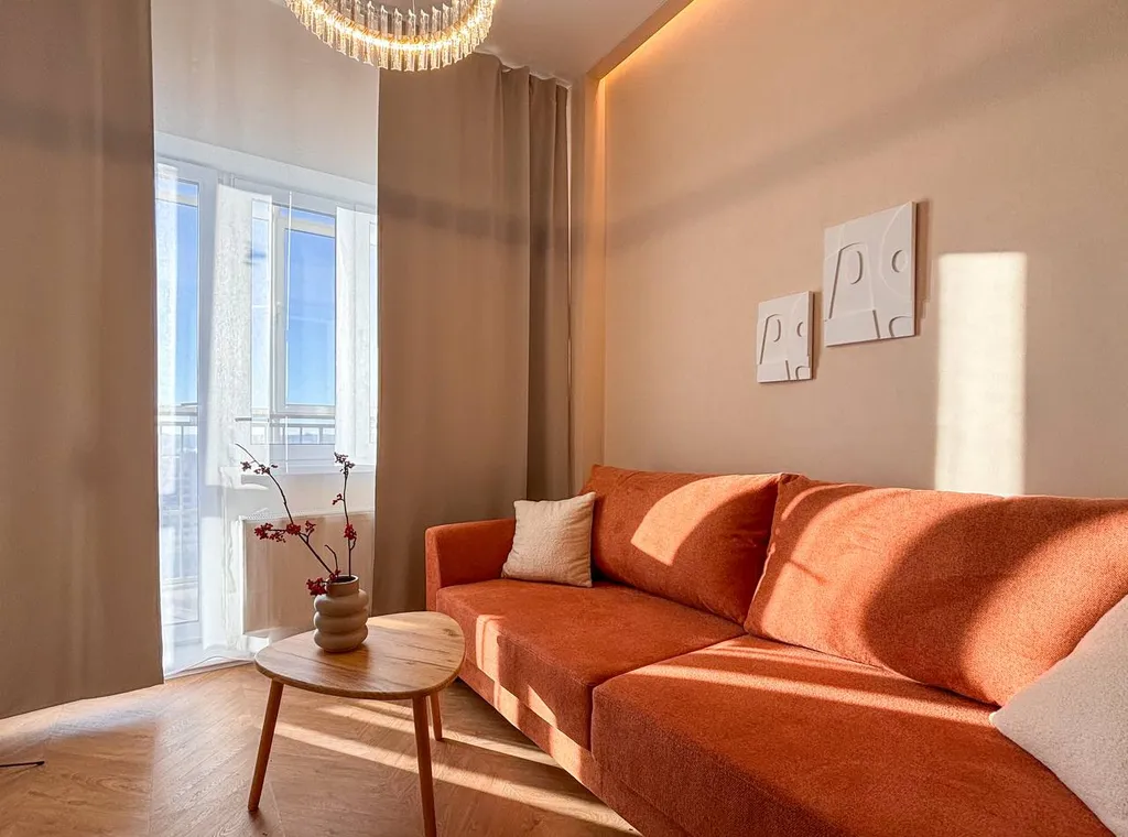 Видовые апартаменты на 21 этаже с панорамным балконом. Пока свободно!