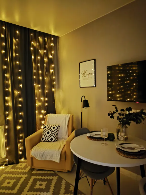 Комфортные апартаменты в скандинавском стиле