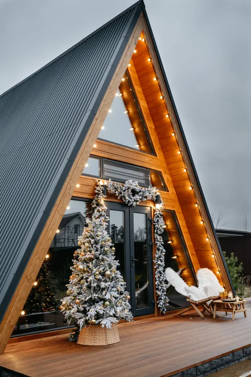 Фыр-Фыр-Фрейм Дом с баней и банным чаном