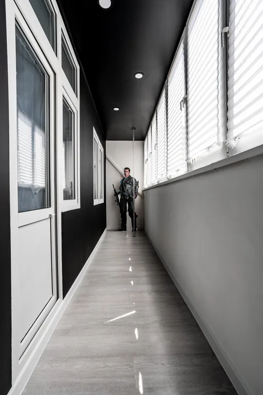 Квартира Просторная и стильная квартира в духе Terminator — Краснодар