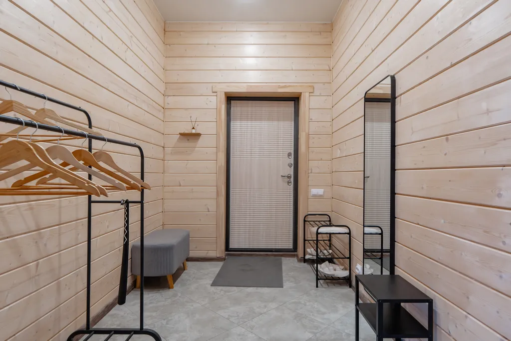 Уютный дом с камином и сауной у Охта Парка