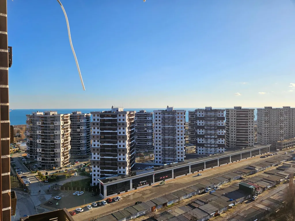 Квартира студия с видом на море, горы и город