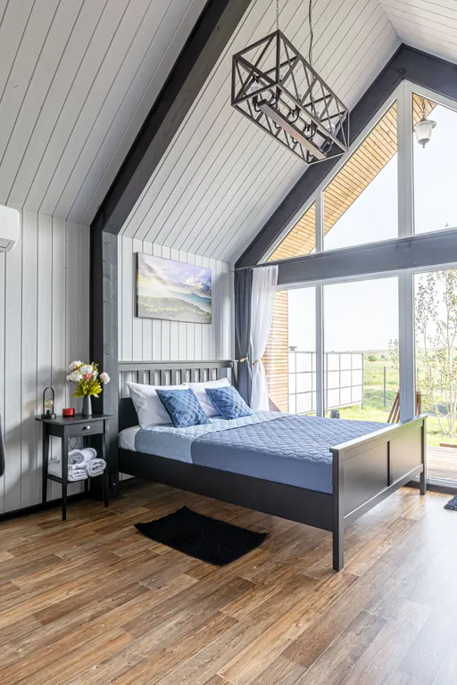 Коттедж Современный загородный дом в стиле барнхаус — Иннолово