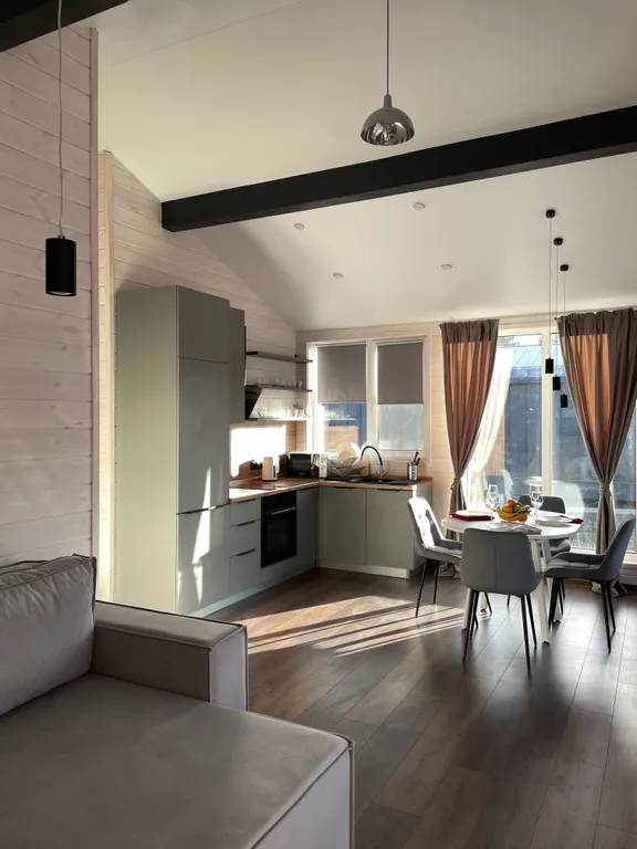 Коттедж Загородный шестиместный дом berezkino village — Можайск