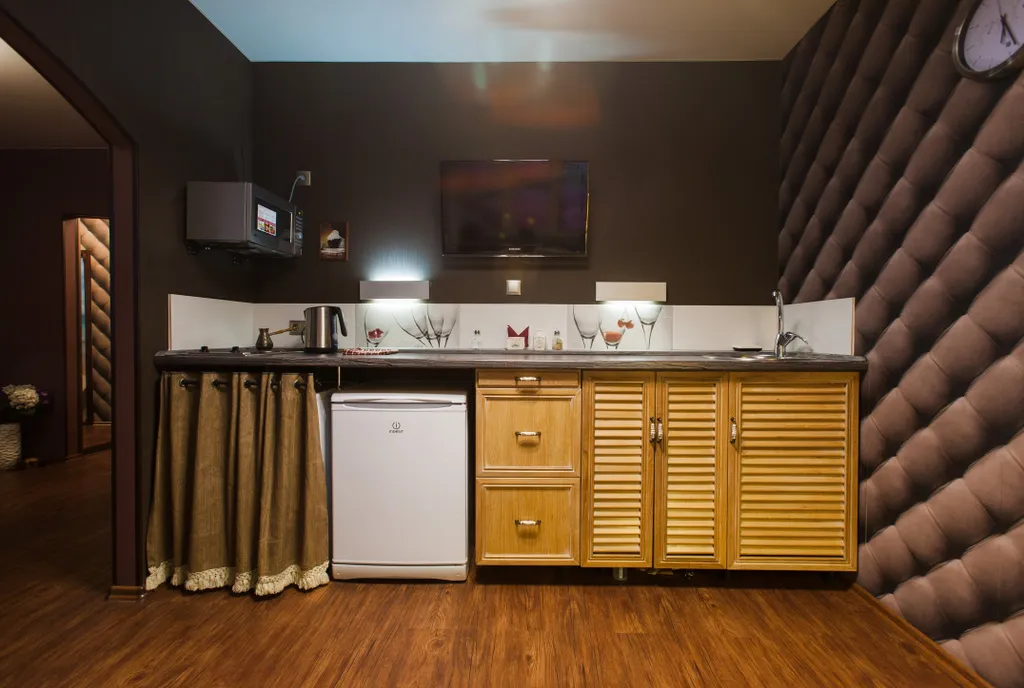 Квартира с большой круглой джакузи для двоих