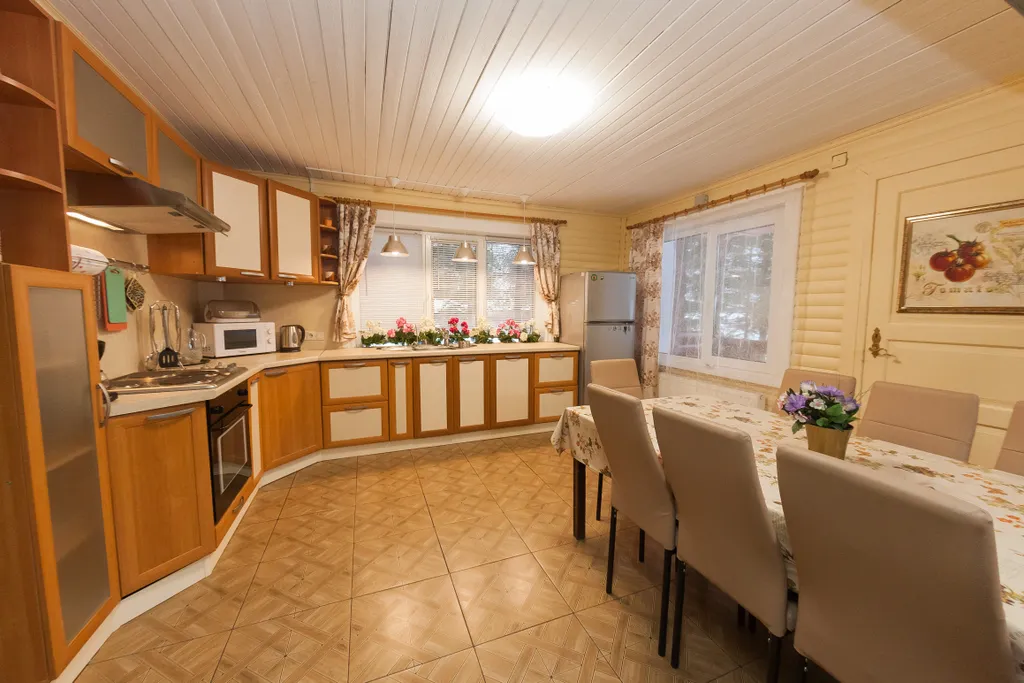 Коттедж Дом у Онежского Озера с баней — Деревянное