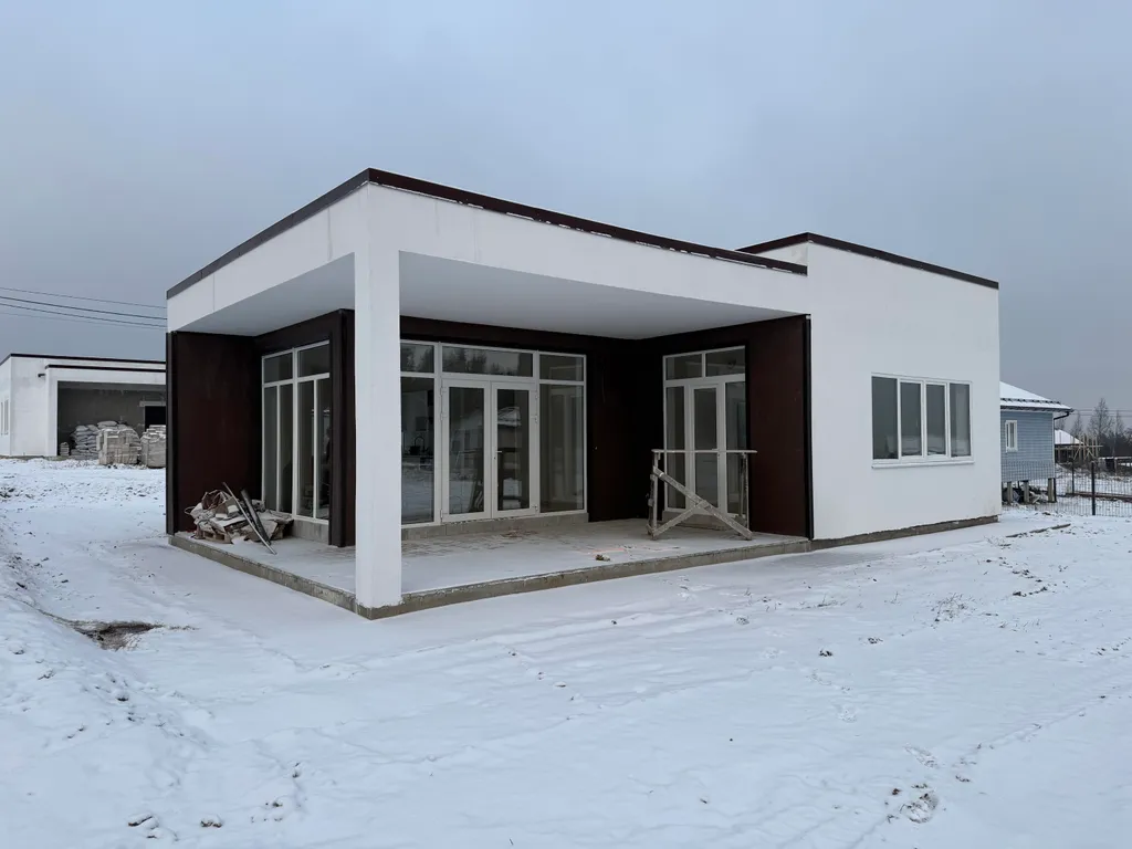 Дом Белый Гусь в КП Сосновские Горки рядом с курортом Игора