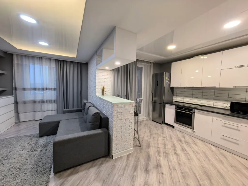 Студия с современным ремонтом в Кузьминках