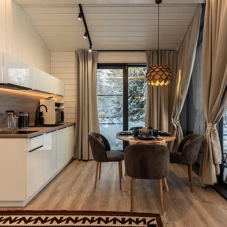 Коттедж Барнхаус на озере с видом на лес — Мичуринское