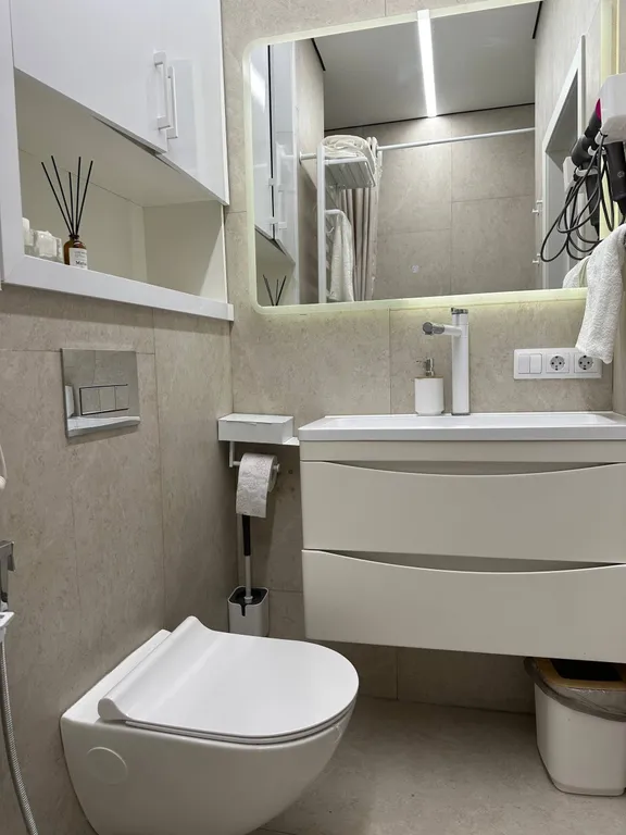 Двухэтажные апартаменты в центре города