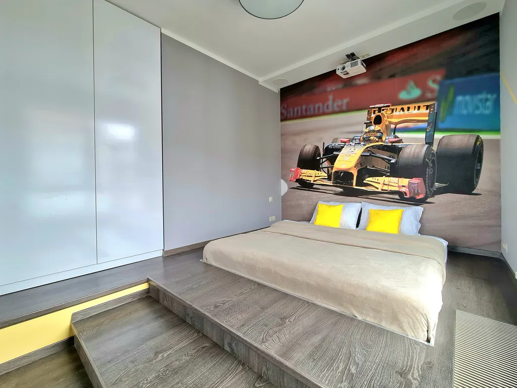 Студия с видом на горы, море и олимпийские объекты