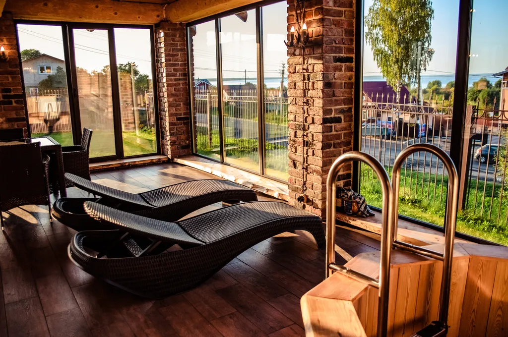 Дом Веськово с видом на озеро Плещеево