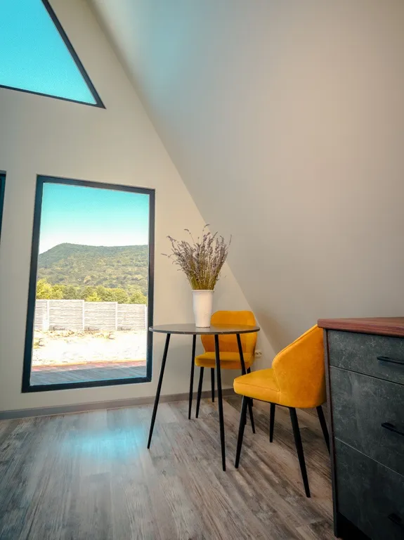 2-комнатный дом маус с чаном и баней на дровах в горах Адыгеи