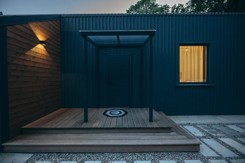 Дом у моря - Барнхаус в лесу