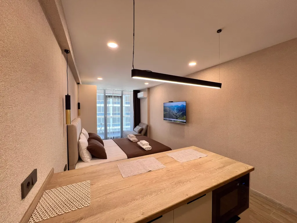 Квартира Апартаменты Deluxe на берегу моря, La Quinta by Wyndham — Батуми