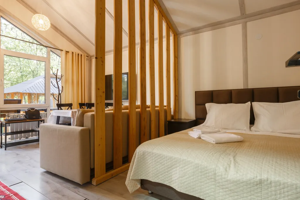 Коттедж Коттедж Горный отель The most в самой чаще леса — Архыз