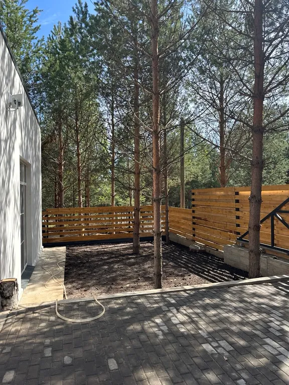 Дом в сосновом лесу