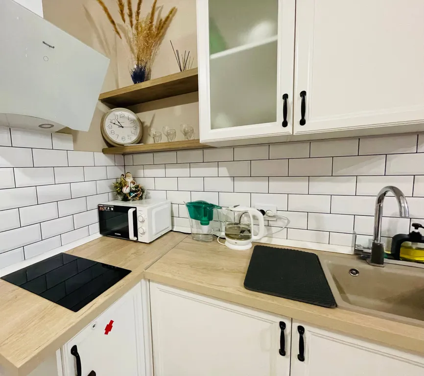 Квартира Квартира Уютная студия для командировочных, пар и пар с детьми — Шушары