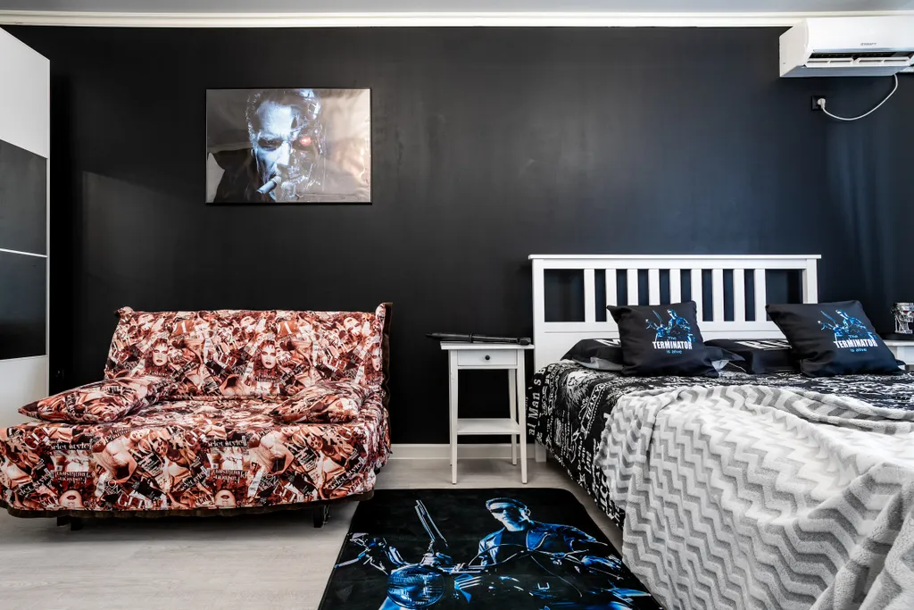 Квартира Просторная и стильная квартира в духе Terminator — Краснодар