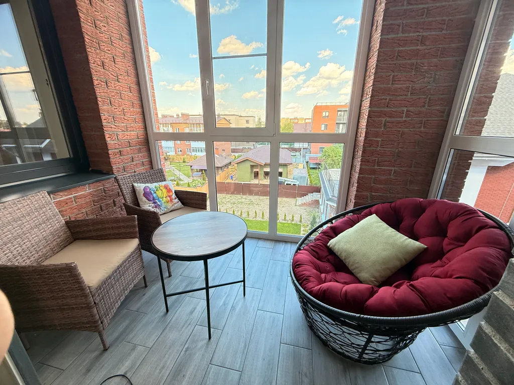 Квартира Уютная 2х квартира с камином и шикарным балконом, в новом доме — Ярославль