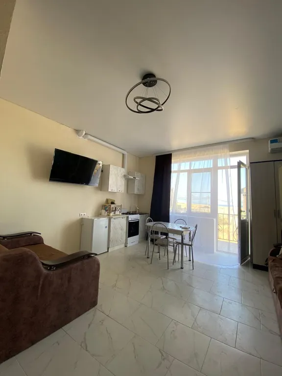 Квартира Апартаменты Люкс с кухней и балконом  с видом на море — Анапа