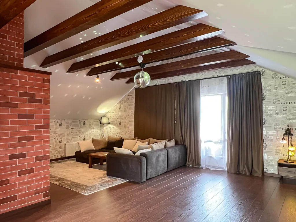 Уютный деревенский дом в стиле шале