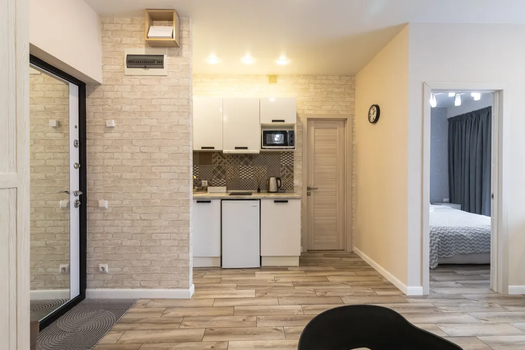 Квартира 2-комнатная квартира с кухней и балконом у набережной — Сириус