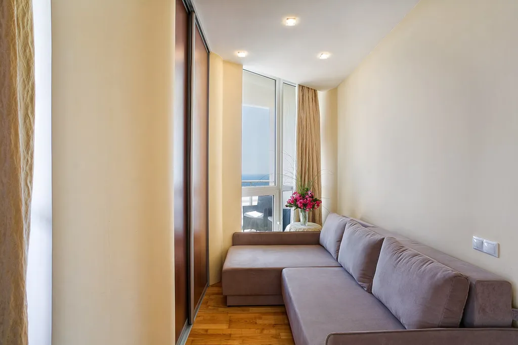 Апартаменты Luxe c видом на море, горы