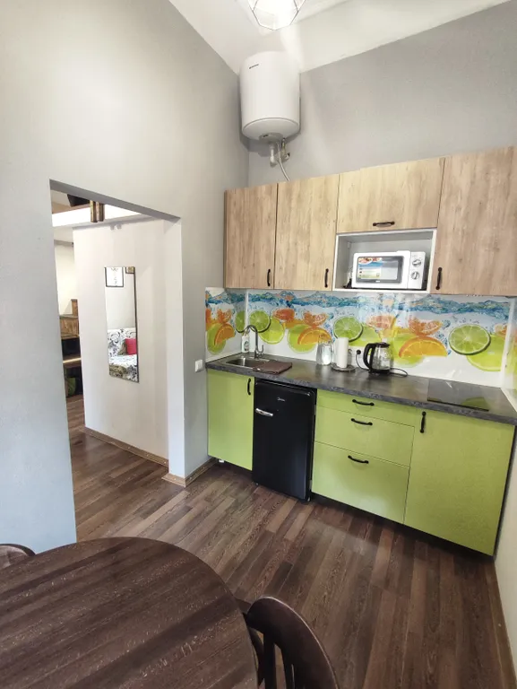 Квартира Квартира Лофт-студия с кухней в центре Васильевского острова — Санкт-Петербург