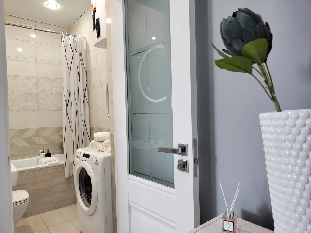 Студия с обзорным видом на весь город