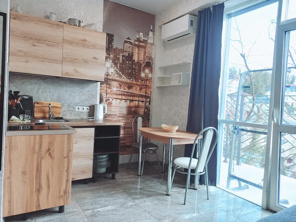 Квартира Квартира Студия с террасой недалеко от моря — Сочи