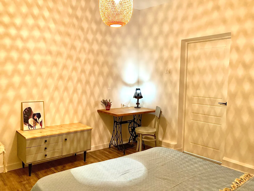 Стильная уютная квартира с зоной-барбекю и парковкой