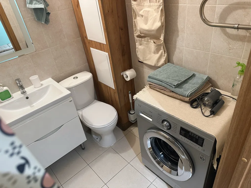 Квартира Квартира Уютная студия в ЖК Живи в Курортном — Песочный