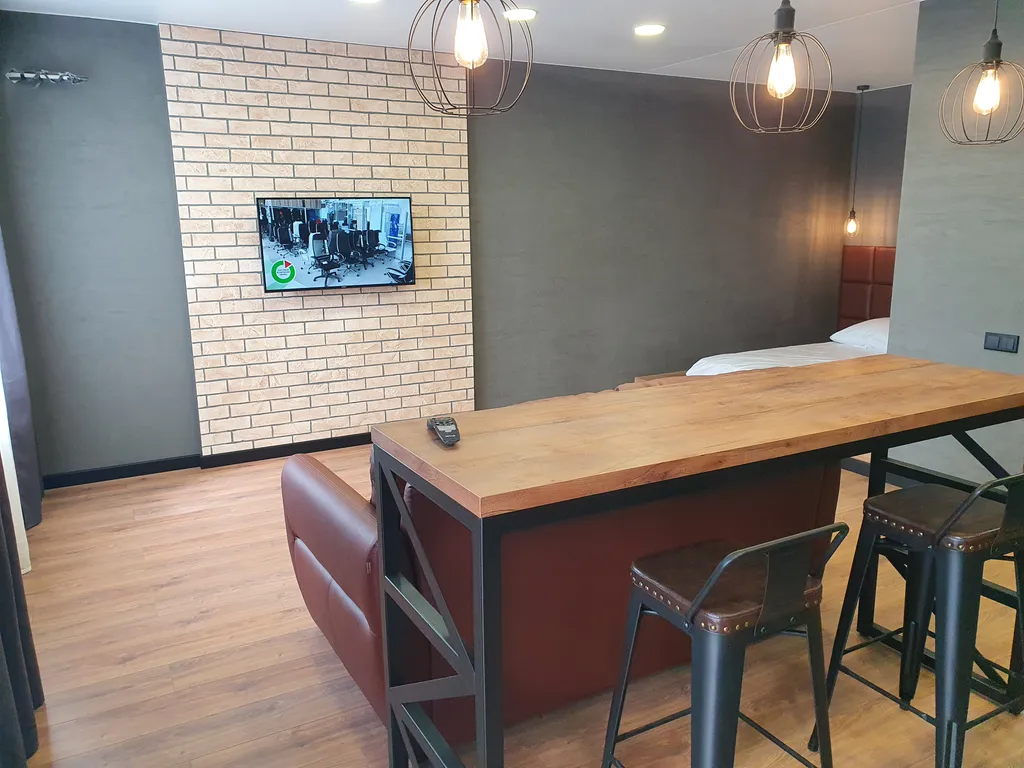 Уютная квартира в центре города в стиле лофт